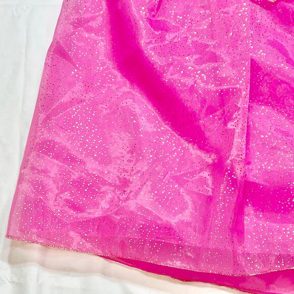 Disney Store Princess Aurora Costume Girls Small 5-6 Sleeping Beauty Pink New - Picture 12 of 16